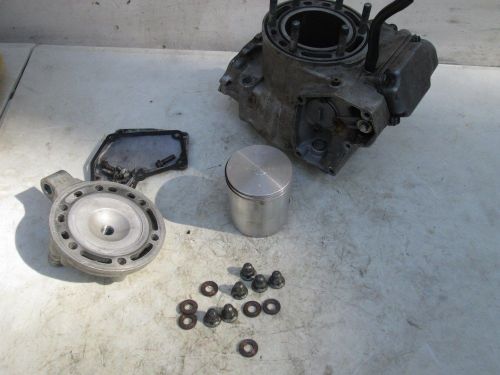 2000 rm 250 cylinder ,head ,piston with powervalves oem stock