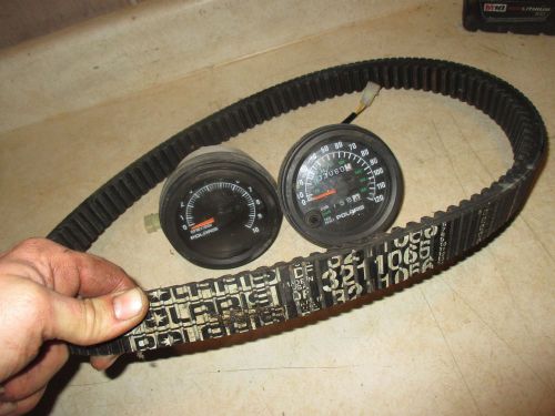 93 94 95 96 97 polaris indy 500 440 xcr tachometer speedometer belt 3060 miles!