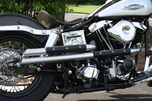 Harley davidson shovelhead panhead evo exhaust