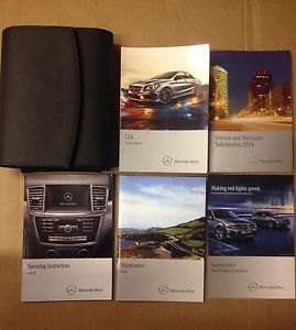 2014 mercedes-benz cla owner&#039;s manual with case