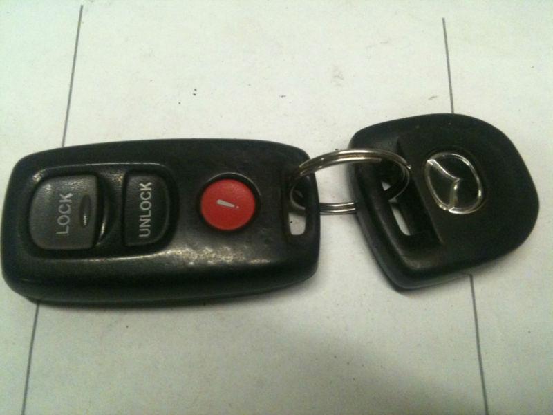 Mazda keyless entry fob.