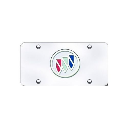 Buick 3d stainless steel license plate - bui.cc