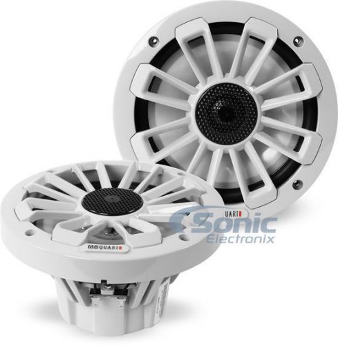 New! mb quart nk1-116 120 watt 6.5&#034; 2-way nk1 coaxial marine boat speakers