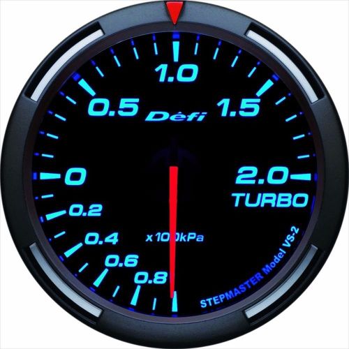 Defi racer gauge 60mm turbo meter  new  fast free shipping　(red) (blue) (white)