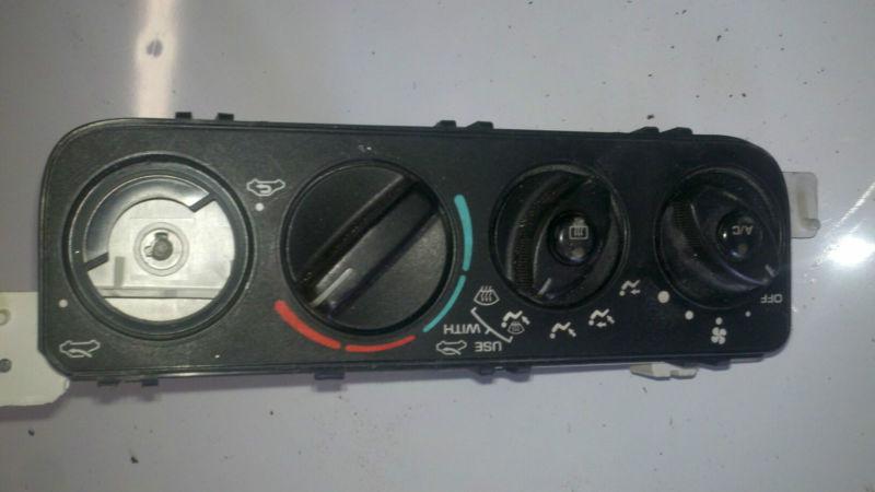 98 plymouth breeze ac controls