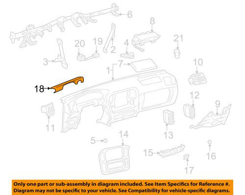 Toyota oem instrument panel dash-cluster trim 5540460120c0