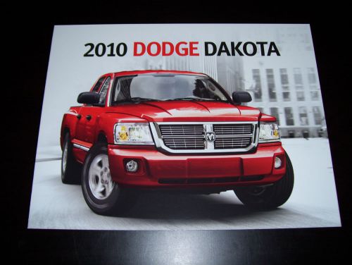 2010 10 dodge dakota sales brochure color new!!!!!!