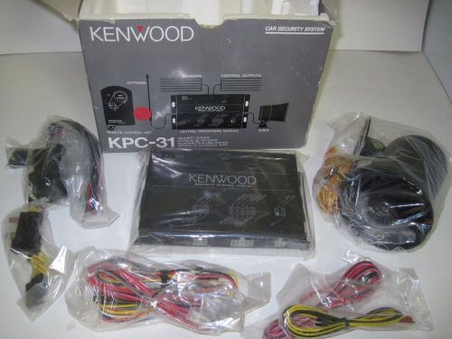 Vintage kenwood car security system kcp-31 factory refurbished -*sealed*