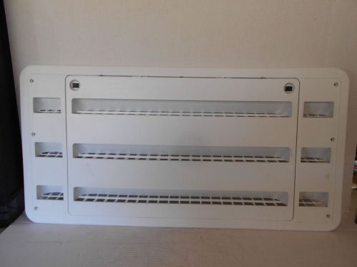 Rv refrigerator access door vent white 30&#034;