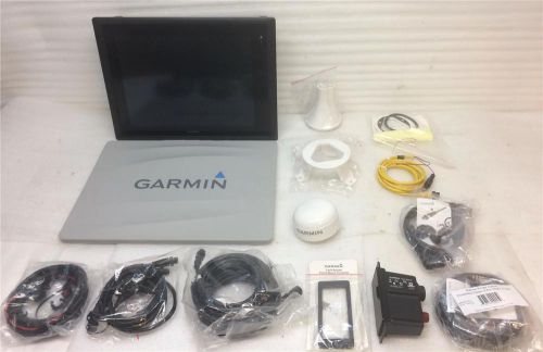 Garmin gpsmap 8215 touch screen gps chartplotter multi funtion display w/ extras