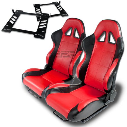 Type-5 racing seat black red woven+silder+for 07-14 wrangler 4-door bracket x2