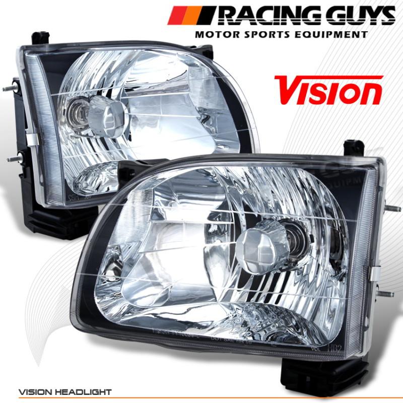 New euro style vision pickup truck head lights lamps replacement left+right set