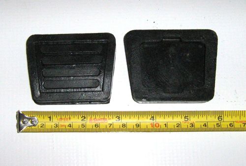 Brake and clutch pedal rubbers for old datsun models 1968-1981