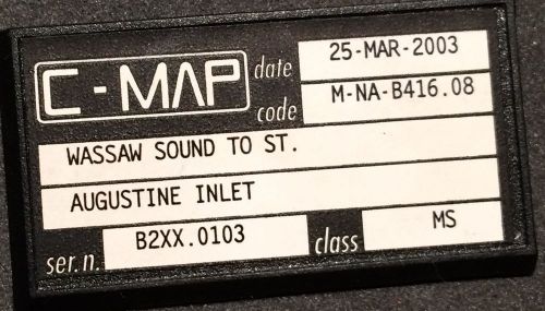 C-map m na-b416.08 - wassaw sound to st. augustine inlet - c-card