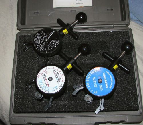 Spx kent-moore km-8159 cable gauge set tensiometer w/case aviation