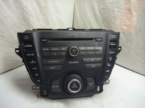 09 10 11 12 13 14 acura tl radio 6 disc cd &amp; code 39100-tk4-a411 1bb1 c56212