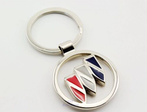 Two-sided logo buick fashion alloy keyring for metal key chain gif