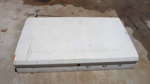 1964-1965 ford falcon trunk lid &#034;used original&#034; w/hinges