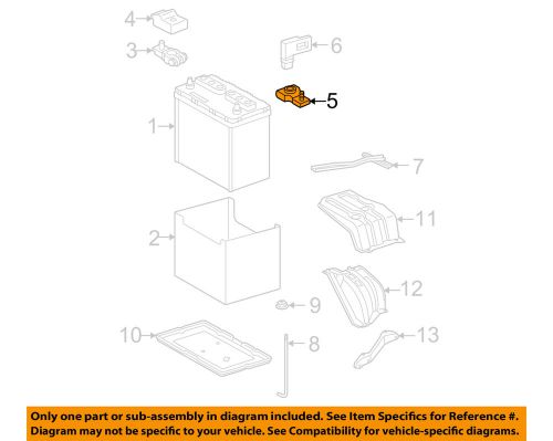 Toyota oem-battery terminal-negative term 9098206070