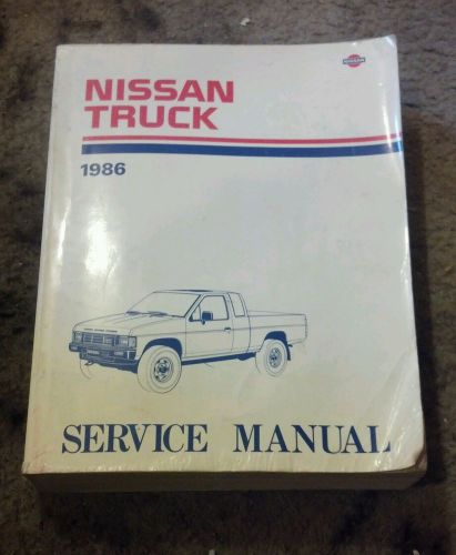 1986 nissan truck 720 series factory shop service repair manual