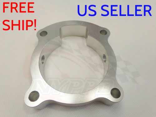 Nyppd throttle body spacer for: kia optima 2.0t [clear anodize]