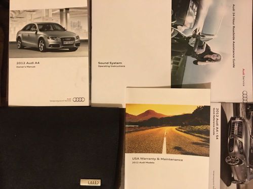 2012 audi a4 owners manual