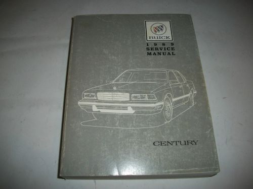 1989 buick century shop service manual coupe sedan wagon    clean cmystor4more