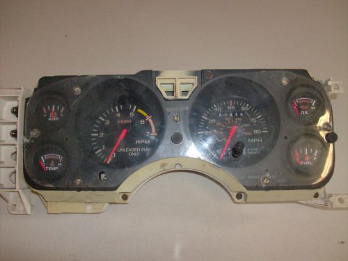 Mustang instrument cluster 1979-1986