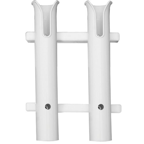 Taco 2-rod poly rod rack - white -p03-062w