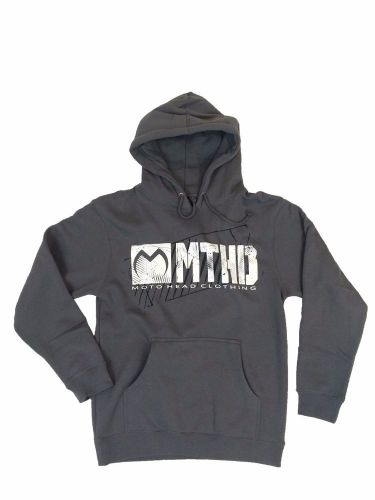 Motorhead clothing co &#034;mthd&#034; hoody charcoal size s