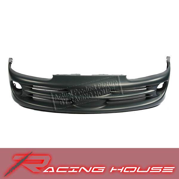 1998-2004 dodge intrepid es/r/t/sxt primered front bumper cover w/g lamp hole