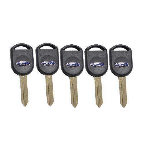 5pcs new uncut blade key cover shell  fit for 04-09 ford f-250 super duty 