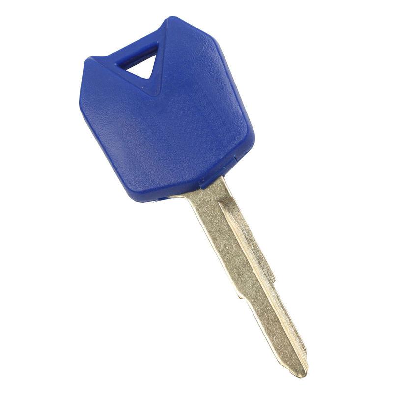 1 x blue blank uncut key for kawasaki ninja zrx1200 zrx1200s zrx400 kle650 versy