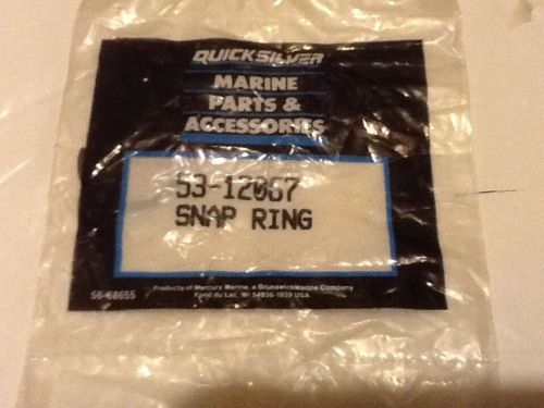 Nos.  mercury 53-12067 snap ring.  lot of 5