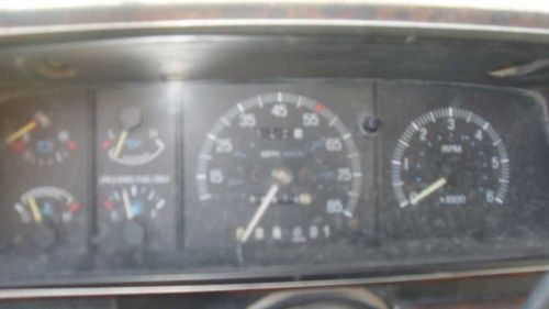 87 88 89 90 91 ford f150 speedometer head only mph w/o overdrive w/trip odometer