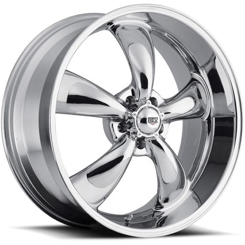 Rev classic 100 17x9 5x127 (5x5) +0mm chrome wheels rims 100c-7907300