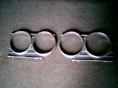 Original gm 1964 chevy chevelle head light bezels