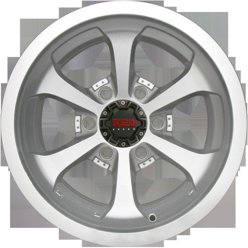 Compatible 2007-2015  metallic silver 16&#034;x8.0 red arrow 6x139.7/6x5.5 brand new