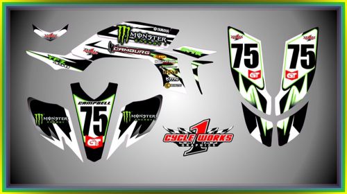 Yamaha yfz450 03- carb   semi custom graphics kit jason