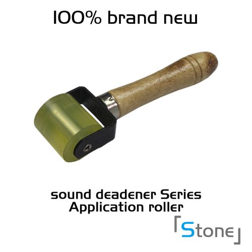 Deluxe wooden+nylon car audio sound deadener deadening mat installation roller