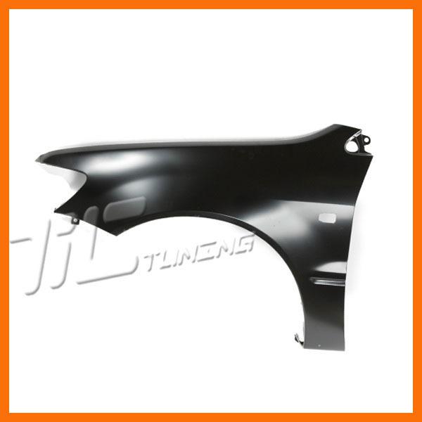 02 03 mits lancer oz rally fender driver left steel rocker mldg hole