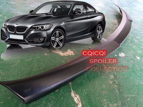 Unpainted bmw 2014~2016 f22 2-series coupe m4 type rear trunk spoiler ◎