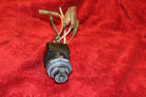 Suzuki marine ignition key switch and kill switch