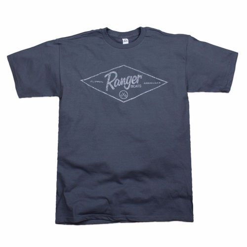 New ranger boats classic tee gray l, 2xl