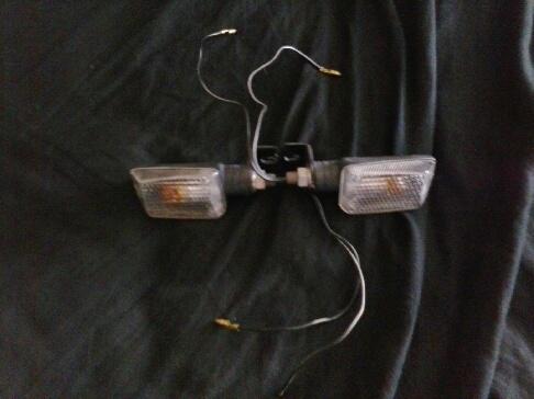 2008 2009 kawasaki zx10r rear turn signals blinkers pair left and right