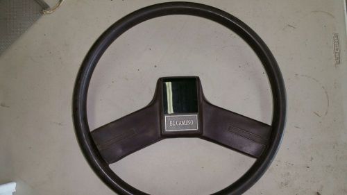 El camino steering wheel - original