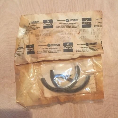 Nos mopar rear main seal 318 340 3549392