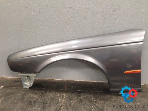 2004-2007 jaguar xj8 front left driver side aluminum fender panel dark grey