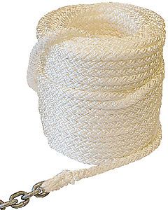 New england ropes 50h402000250 megaplait-chain rode 5/8 x250&#039;