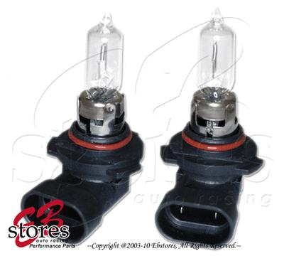 2pc 4300k oem clear white 9005 12v 65w xenon gas hid high beam light bulb 1 pair